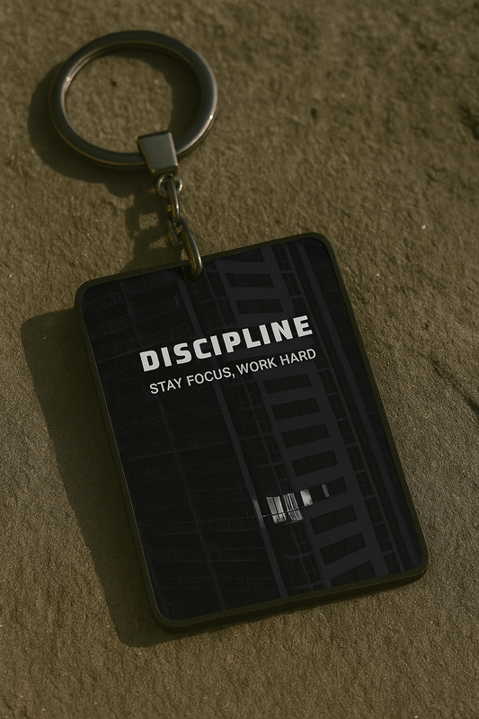Dsipline rondam Keychains