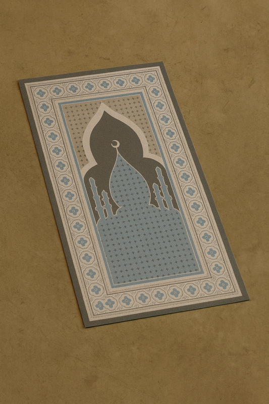 Blessed Sajjadah Premium Velvet Prayer Mat