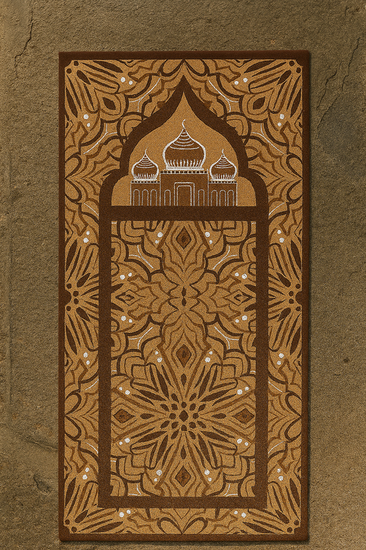 Sacred Moments Premium Velvet Prayer Mat