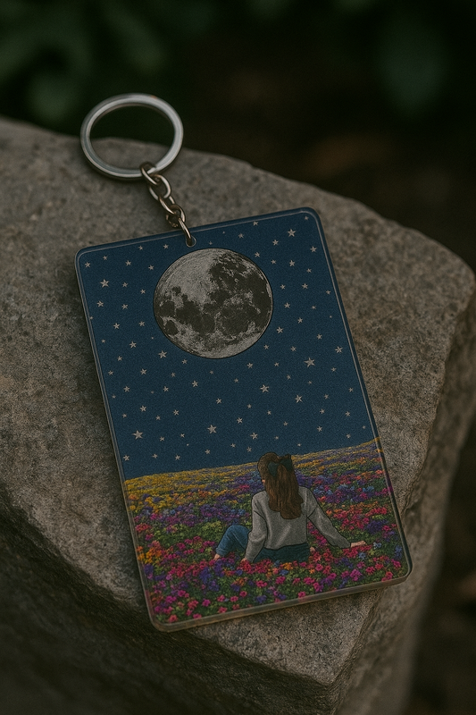 Moon Girls Keychains