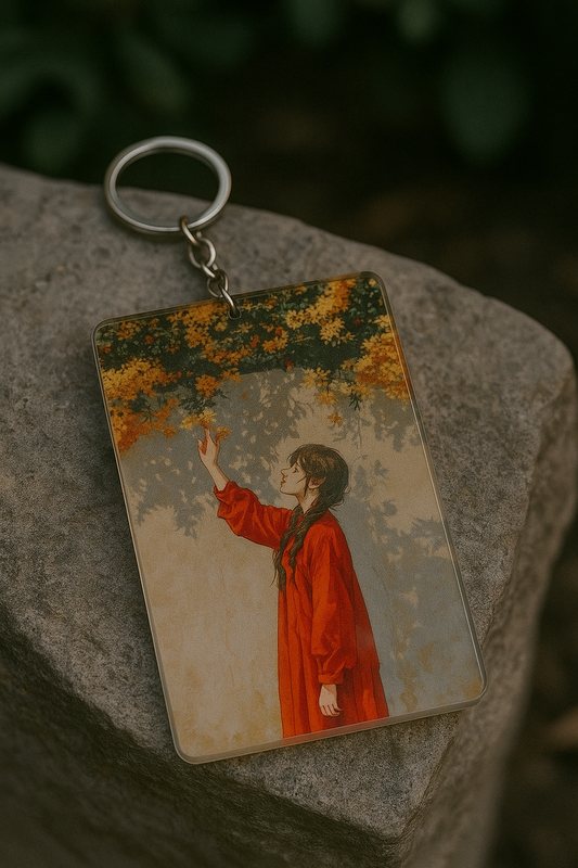 Red Girls Keychains