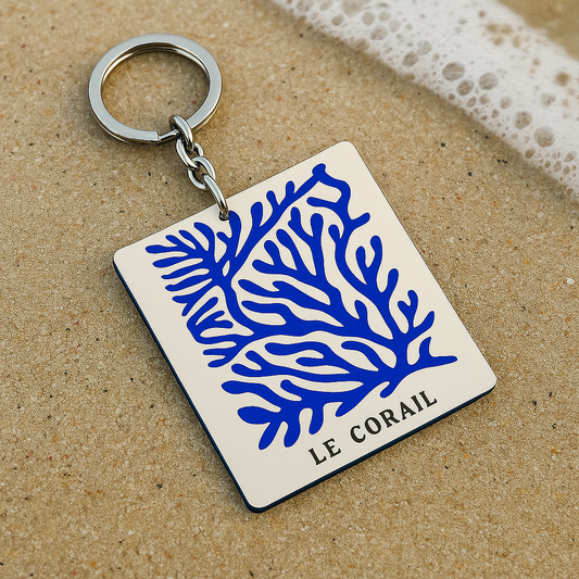 Le Corall Flower Keychains
