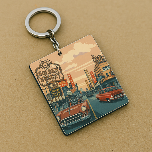 Los los angeles Travel Keychains