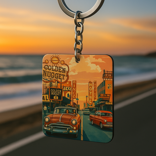 Los los angeles Travel Keychains