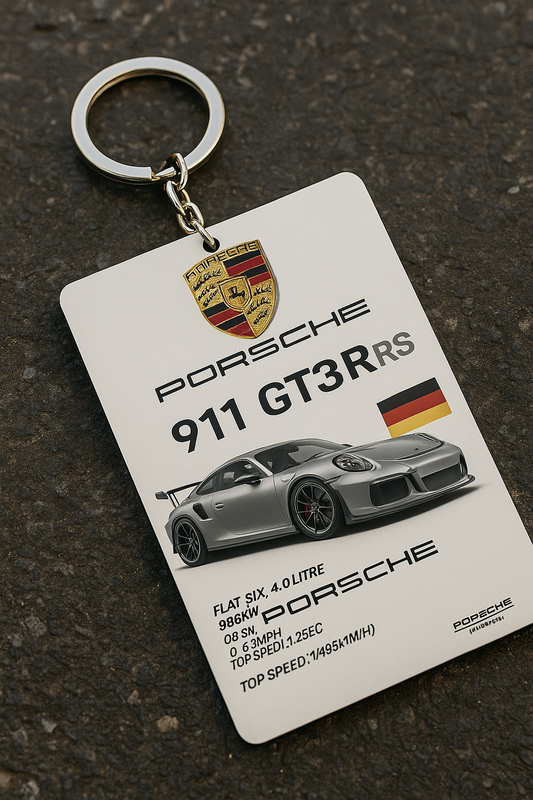 911 Gt3 Cars Keychains