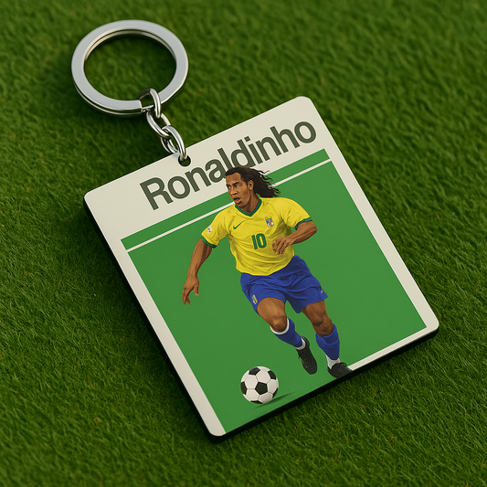 Ronaldinho football player Keychains