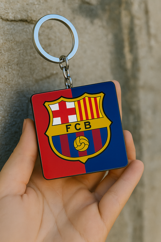 Barcelona football player Keychains