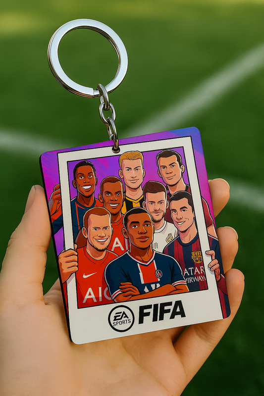 Fifia football player Keychains
