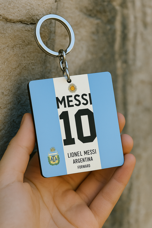 Messi Argentina football player Keychains