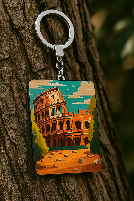 Roma Travel Keychains