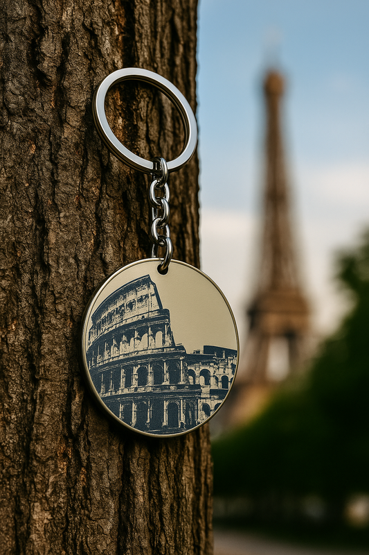 Roma Travel Keychains