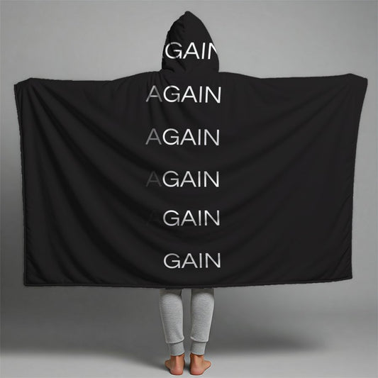 Again Premium Hooded Blanket