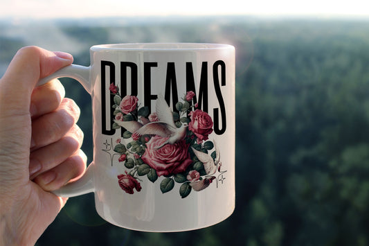 Dreams Flower Mug