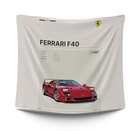 Ferrari-F40 Cars typistry