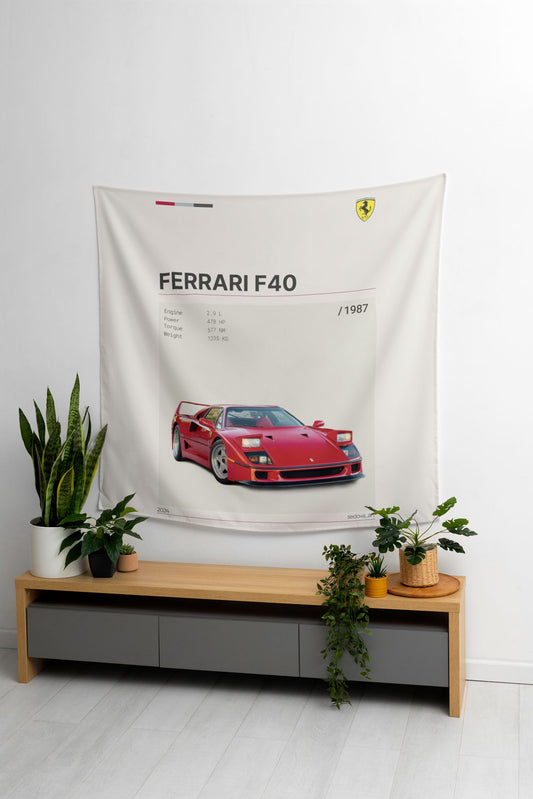 Ferrari-F40 Cars typistry