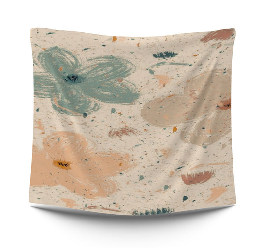 abstract Flower Star neutral abstract art typistry