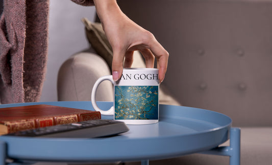 almond blossoms van gogh Art Mug