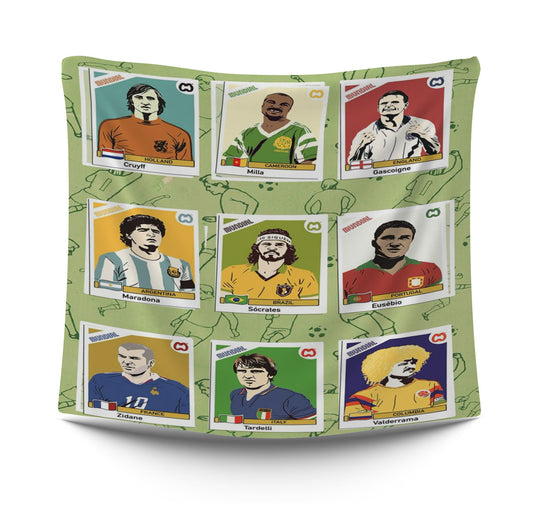 Football legends football player typistry