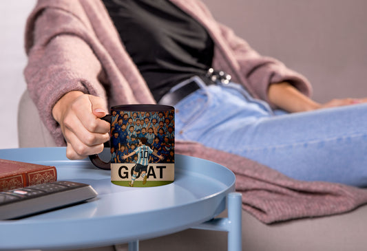 Messi Goat football player Mug