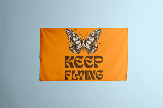Keep Flying Flower typistry