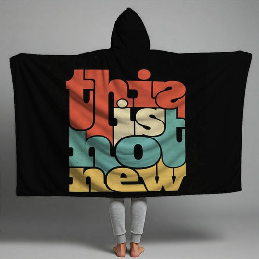 New Premium Hooded Blanket