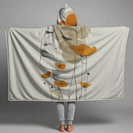 Girl Premium Hooded Blanket