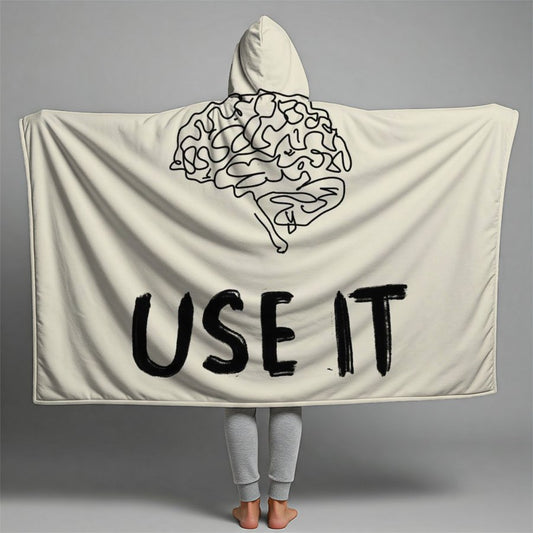 Use It Premium Hooded Blanket