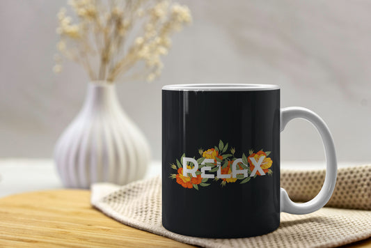 Relax Flower Mug