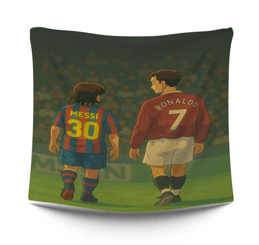 Ronaldo Messi football player typistry