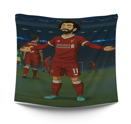 Salah football player typistry