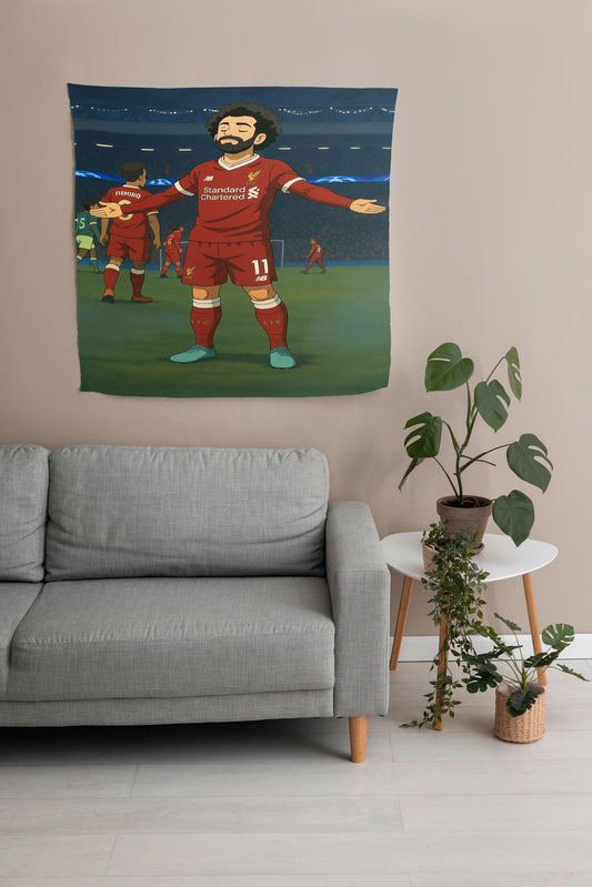 Salah football player typistry