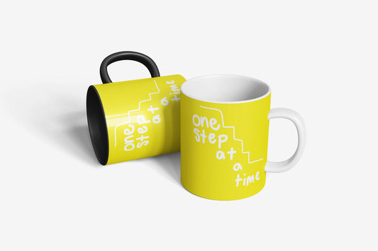 One Step qoutes englisgh Mug