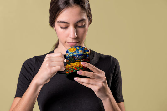 van goh Flower Art Mug