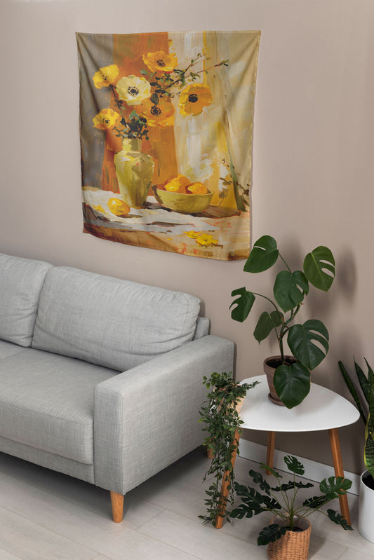 Vase2 neutral abstract art typistry