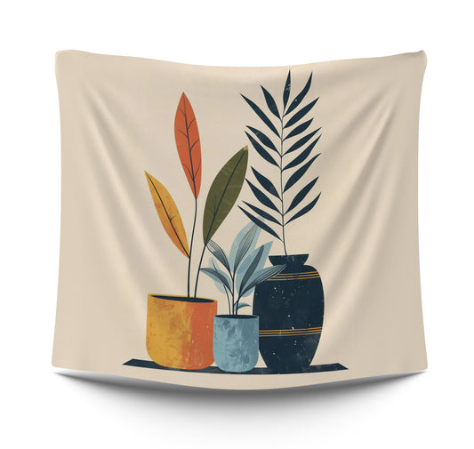 Vase neutral abstract art typistry