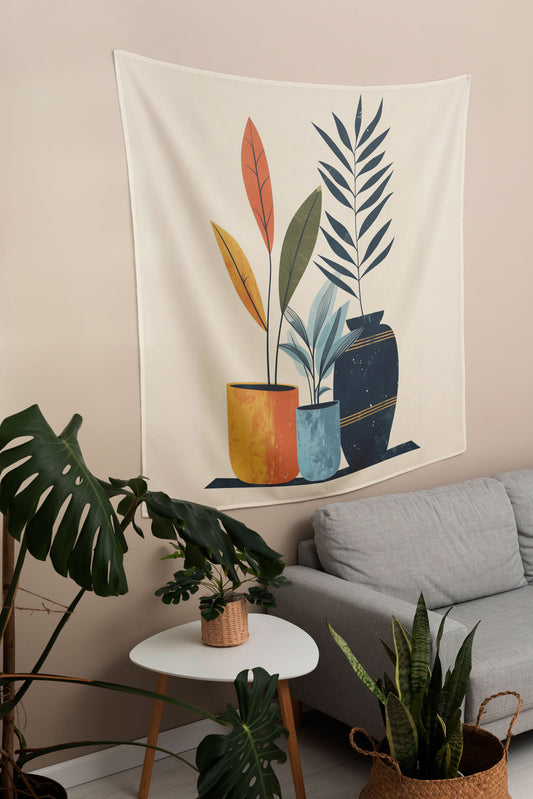 Vase neutral abstract art typistry