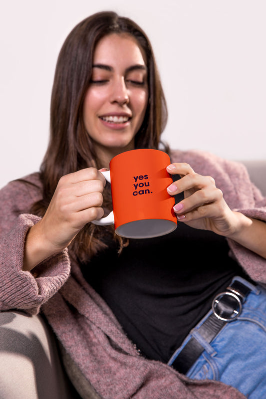 Yes You Can qoutes englisgh Mug