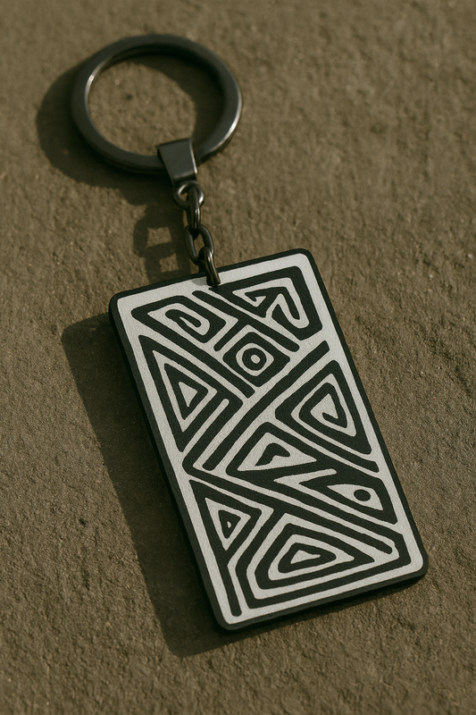 Petal Repeat Pattern Keychains