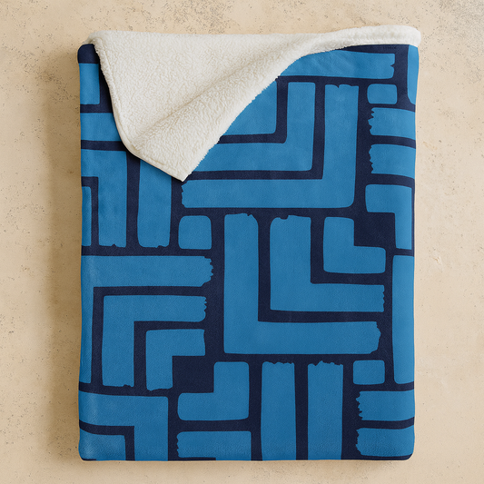 Modern Motifs Pattern Premium Throw Blanket