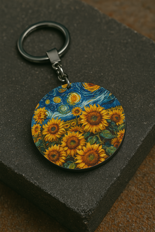 Flowers Art Keychains