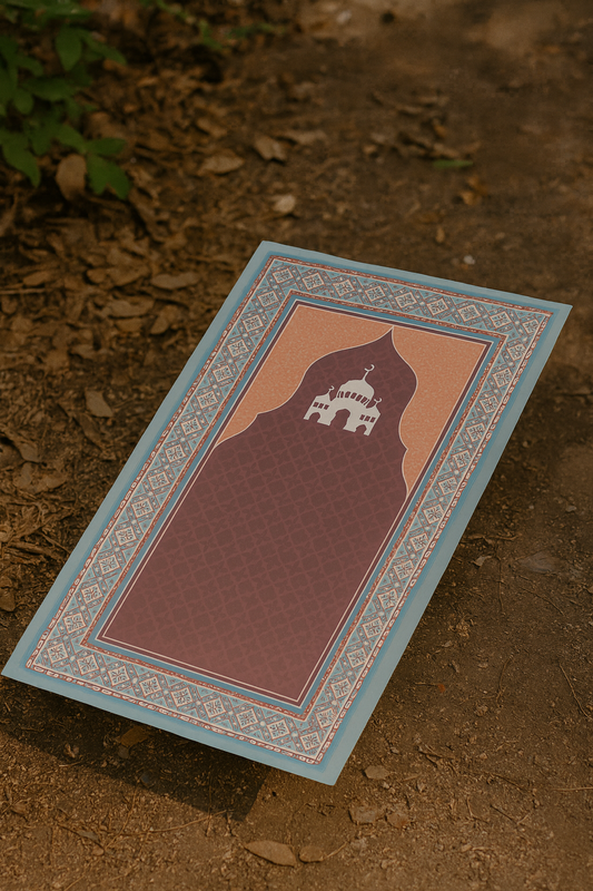 Elegant Worship Premium Velvet Prayer Mat