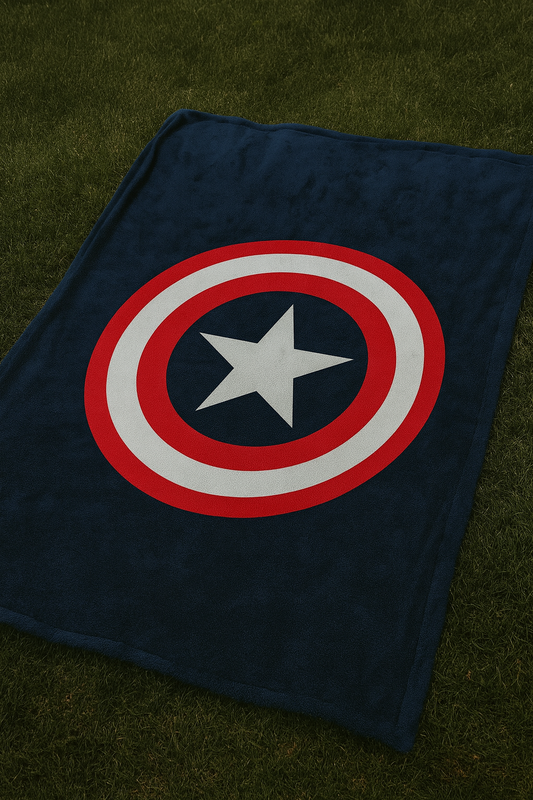 captain america Superhero Premium Throw Blanket