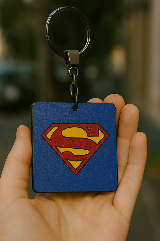 superman Superhero Keychains
