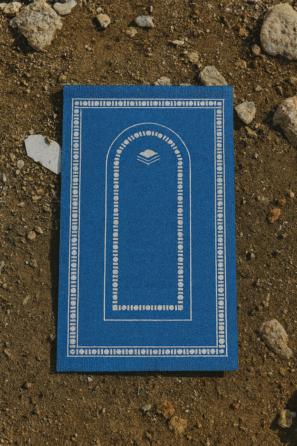 Serenity Glow Rugs Premium Velvet Prayer Mat