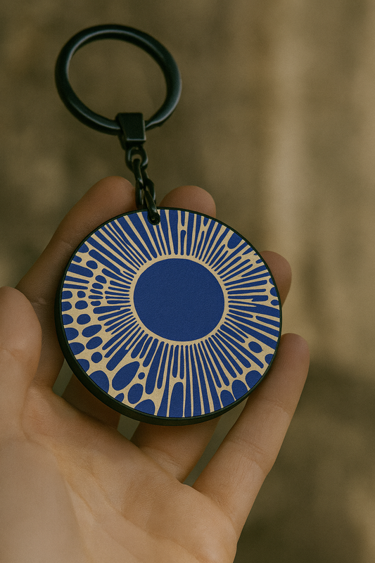 Jewel Prints Pattern Keychains