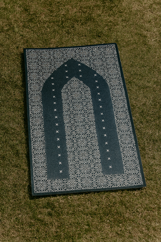 Divine Path Premium Velvet Prayer Mat