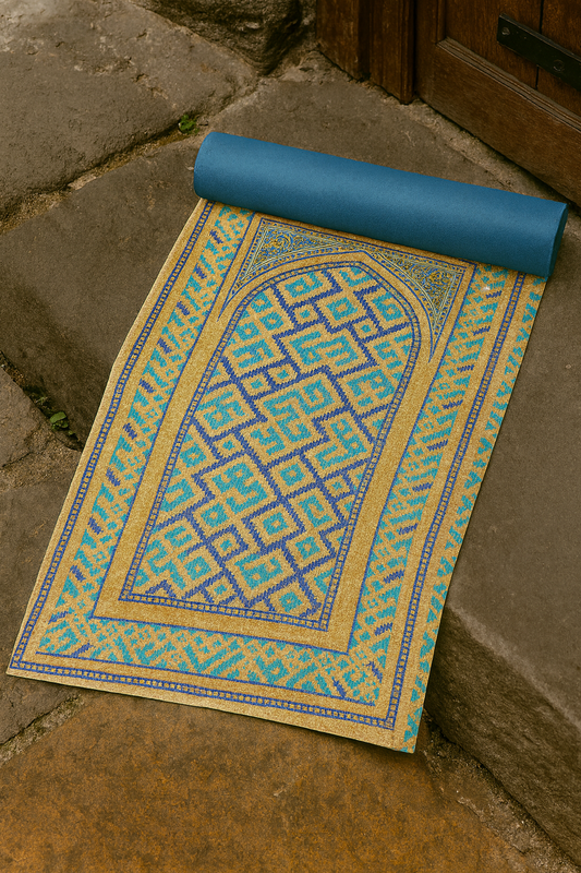 Sajjadah Bliss Premium Velvet Prayer Mat