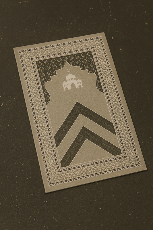 Sacred Noor Premium Velvet Prayer Mat