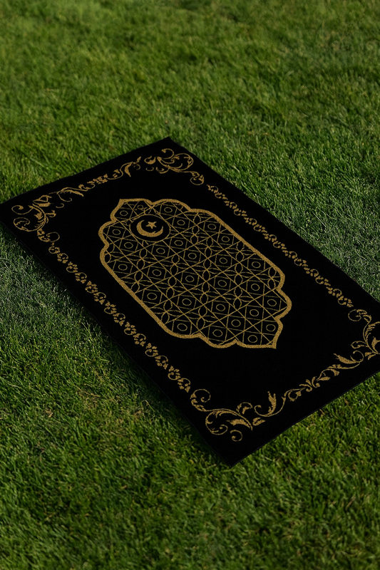 Qibla Comfort Premium Velvet Prayer Mat