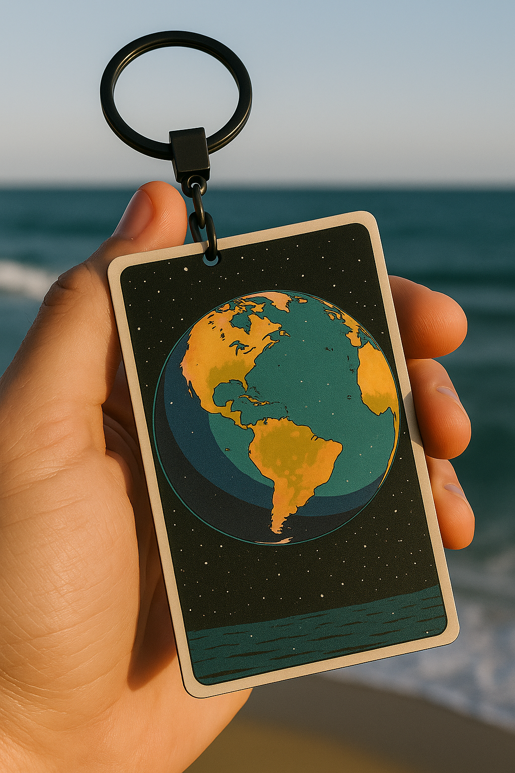 planet rondam Keychains